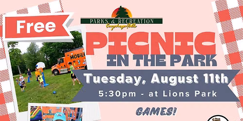 Picnic in the Park @ Lions Park- CF Parks & Rec 