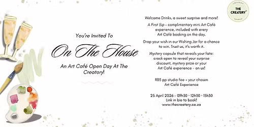 On The House - Art Cafe Open Day