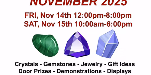Abbotsford Rock & Gem Club annual Show