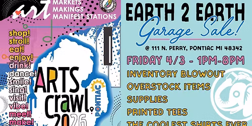 Earth 2 Earth Garage Sale 
