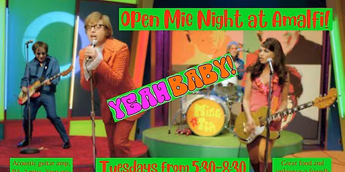 Open Mic at Amalfi in Glen Cove FEATURING MATTEO RUSSO!!