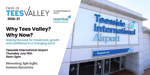This Is Tees Valley 2026-27 - Launch Event