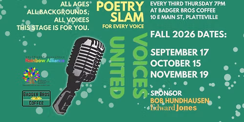 Voices United Inclusive Poetry Slam