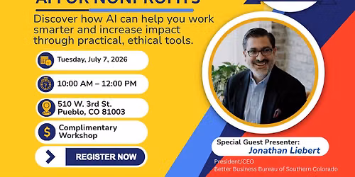 AI For Nonprofits Presented by United Way of Southern Colorado Nonprofit LEAD Center