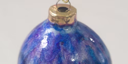 Painted Gourd Ornaments-Using Alcohol Inks
