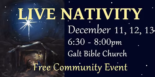 Live Nativity