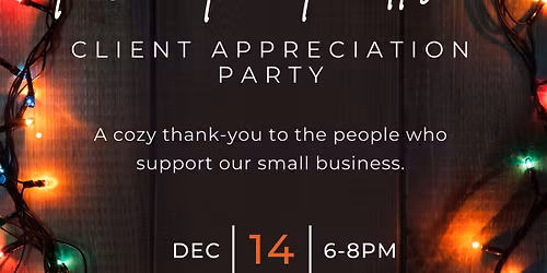 Rock the Halls - Client Appreciation Party