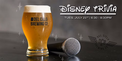 Disney Themed Trivia Night @ DCB Livermore