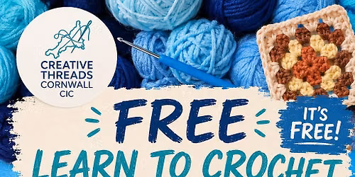 FREE Beginners Crochet workshop