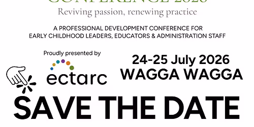 REGENERATE CONFERENCE 2026 - Reviving passion, renewing practice for early childhood educators