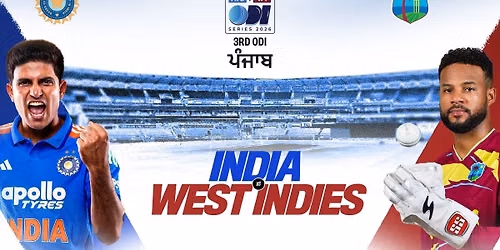India vs West Indies 3rd ODI