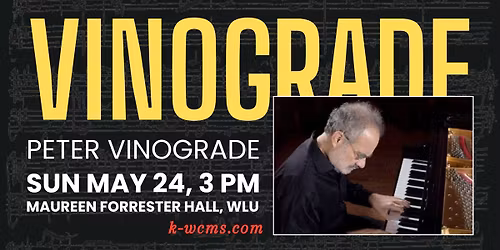 PETER VINOGRADE, piano