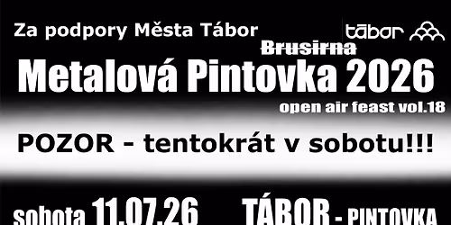 Metalov\u00e1 Brus\u00edrna na Pintovce 2026