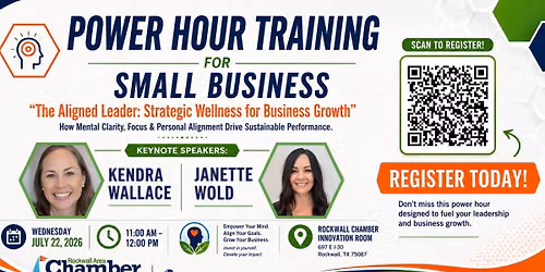 Power Hour Training For Small Business