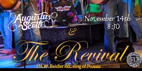 Get ready! It's the return of Jeremiah James with Augustus Scott and The Revival!