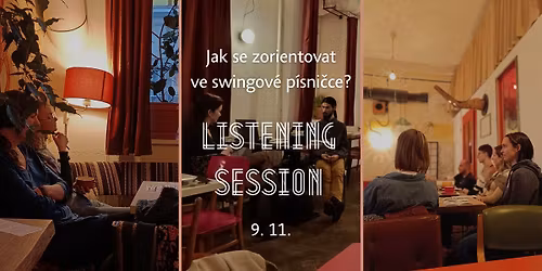 Listening session: Jak se zorientovat ve swingov\u00e9 p\u00edsni\u010dce? s DJem Adamem H.