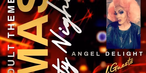 Adult themed Christmas party night with Angel Delight.