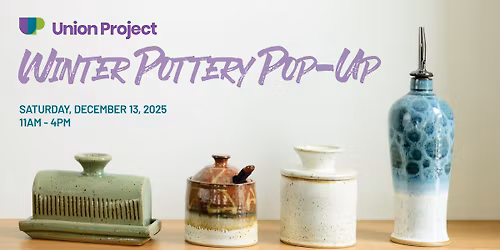 Winter Pottery Pop-Up