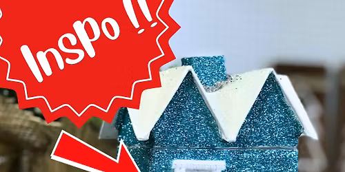 Craft your own Glitter House!