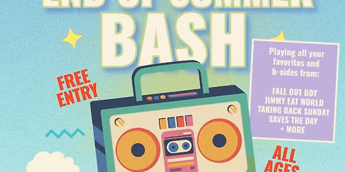 End of Summer Emo + Pop-Punk Bash at Katch