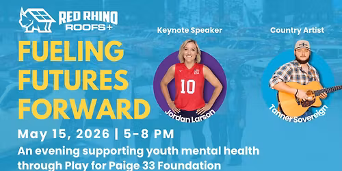 Fueling Futures Forward: A Night for Youth Mental Health Featuring Jordan Larson