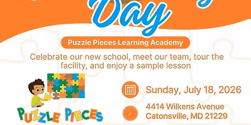 Community Day - Puzzle Pieces Learning Academy PCS