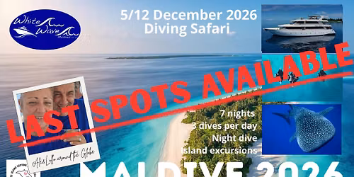 Liveaboard Maldive / Safari with  Ale e Lollo, 5/12 DEC 2026