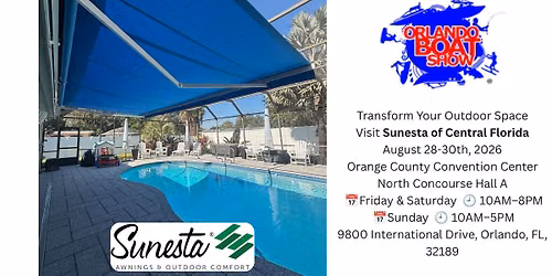 Sunesta of Central Florida at the Orlando Boat Show