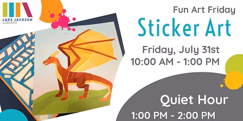 Fun Art Friday: Sticker Art