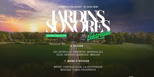 Jardins Sonores #2 avec Dr. Lektroluv \ud83d\udfe2 Gratuit \ud83d\udfe2
