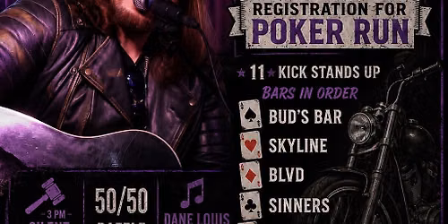 Chelsea's benefit poker run and silent auction 
