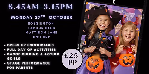 Halloween Dance Camp
