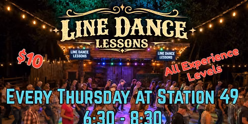 Line Dance Lessons at Station 49 - All Experience Levels