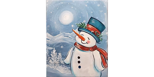 Happy Snowman - Paint and Sip in Cincinnati | Classpop!\u2122