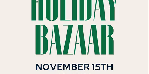 Holiday Bazaar Vendor Event