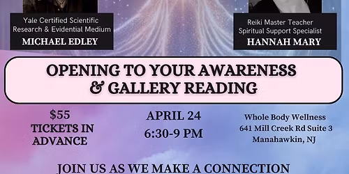 Opening Your Awareness & Gallery Reading