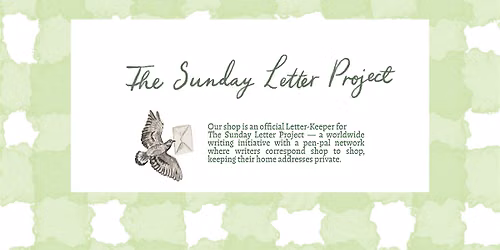 Sunday Letter Project Pledge Day