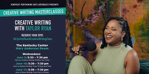 Creative Writing Masterclasses with Taylor Ryan