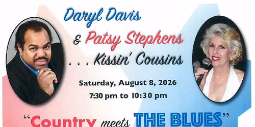 Daryl & Patsy...Kissin' Cousins Show & Dance at the CP American Legion!