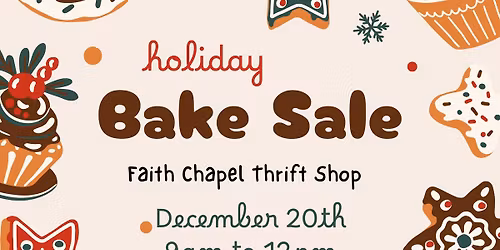Holiday Bake Sale
