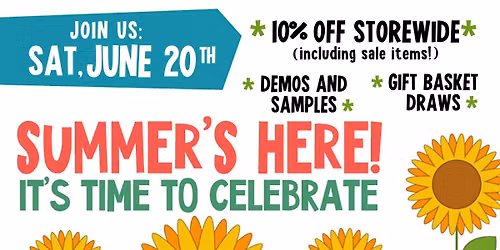 Summer's Here Sale at Pomme PoCo!