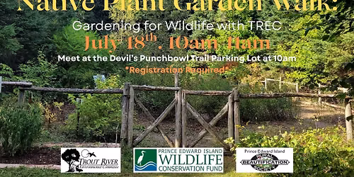 Native Plant Garden Walk: Gardening for Wildlife with TREC