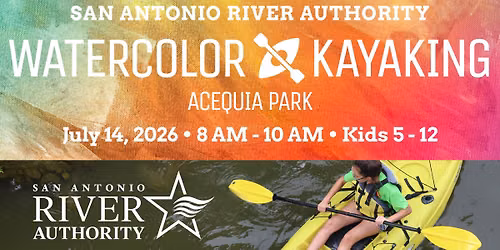 Watercolor Kayaking at Acequia Park