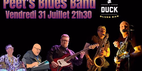 Peet's Blues Band au Duck