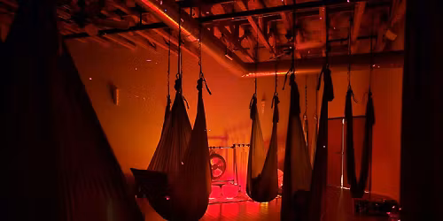 Silk Aerial Sound Bath by Reiki Master Denise