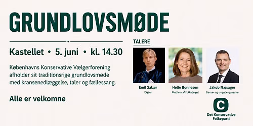 Grundlovsm\u00f8de p\u00e5 Kastellet 