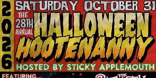 \ud83e\udd87 28TH ANNUAL HALLOWEEN HOOTENANNY \ud83e\udd87