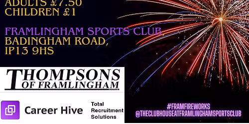 Framlingham Fireworks \ud83c\udf86