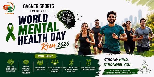 World Mental Health Day Run 2026