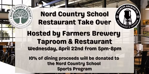 Nord Restaurant Take Over: Farmer's Brewery